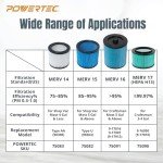 HEPA Filters for Craftsman Wet/Dry Vacs - 4PK