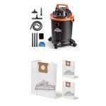 Armor All 4 Gallon Wet/Dry Shop Vacuum Bundle