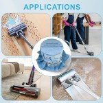 Audvln 8-Pack Reusable Shop Vac Disc Filters