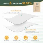 12 Pack Replacement Vacuum Bags for DEWALT Shop Vacs