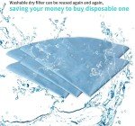 KEEPOW VF2002 Reusable Dry Vacuum Filters (3 Pack)