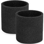 Foam Sleeve for Ridgid Wet Dry Vac Filters - 2 Pack