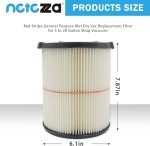Craftsman Wet/Dry Vac Replacement Filter, 2-Pack