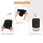 Foam Sleeve for Ridgid Wet Dry Vac Filters - 2 Pack