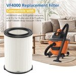 Wet/Dry Vac Replacement Filter 2-Pack for RIDGID
