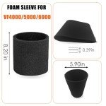 Foam Sleeve for Ridgid Wet Dry Vac Filters - 2 Pack