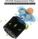 2 Pack VF3700 Foam Filter for Ridgid Vacuums