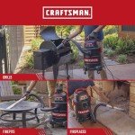 CRAFTSMAN 5 Gallon 7.8 Amp Ash Vacuum Cleaner