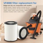 Wet/Dry Vac Replacement Filter 2-Pack for RIDGID