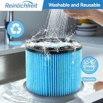 VF3500 Replacement Filters for 3-4.5 Gallon Vacuums