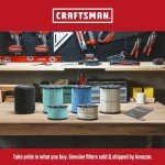 CRAFTSMAN 5 Gallon 7.8 Amp Ash Vacuum Cleaner