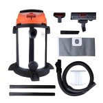 Black+Decker 30L Wet & Dry Stainless Steel Vacuum