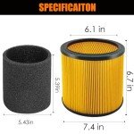 Vacmaster & Hart Vacuum Replacement Filter Set