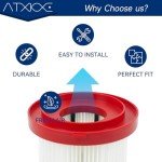 Milwaukee Vacuum HEPA Filter Replacement - 6 Pack