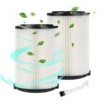 Ridgid VF4000 Wet/Dry Vacuum Replacement Filter, 2 Pack