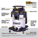 DEWALT 10 Gal Heavy-Duty Ultra-Quiet Shop Vacuum