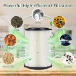 Ridgid VF4000 Wet/Dry Vacuum Replacement Filter, 2 Pack