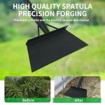 45" Heavy Duty Multifunctional Garden Cleaning Shovel