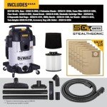 DEWALT 10 Gal Heavy-Duty Ultra-Quiet Shop Vacuum