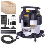 DEWALT Ultra-Quiet 5 Gal Wet/Dry Shop Vacuum