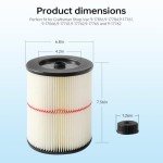 Craftsman Shop Vac 17816 Filter - 2 Pack