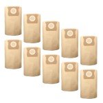 10 Pack Disposable Filter Bags for Stanley Vacs