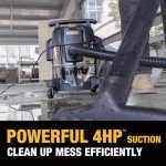 DEWALT Ultra-Quiet 5 Gal Wet/Dry Shop Vacuum