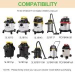 10 Pack Disposable Filter Bags for Stanley Vacs