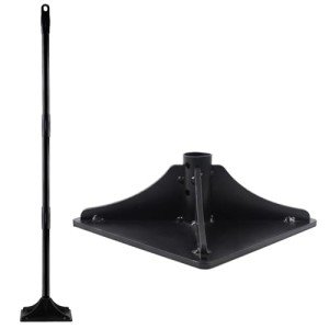 Adjustable Steel Tamper Tool for Leveling Ground