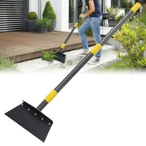60" Multifunctional Garden Shovel and Scraper Tool