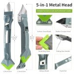 5-in-1 Silicone Caulking Tool Kit