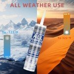 White 100% Silicone Waterproof Sealant