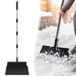 62-Inch Adjustable Ice Scraper and Snow Shovel