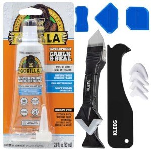Gorilla Waterproof Silicone Sealant with Application Tool