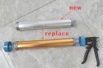 ANZHUO Manual Sausage Caulking Gun with Tubes