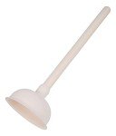 AquaSu 135cm White Pömpel Plunger