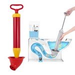High Pressure Toilet and Sink Plunger Tool