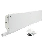 FSPR50 Installation Box with Reversible Drain, White