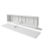 FSPR50 Installation Box with Reversible Drain, White