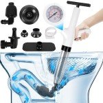High-Pressure Air Toilet Drain Clog Remover