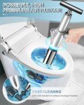 Heavy-Duty Toilet Plunger and Clog Remover