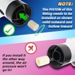 High-Pressure Air Toilet Drain Clog Remover