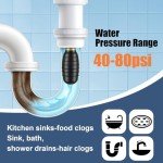 Fosenlion Small Drain Cleaning Bladder for Pipes