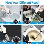 High-Pressure Air Toilet Drain Clog Remover