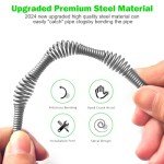 33-Foot Drain Snake for Clogs & Hair Removal