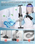 Heavy-Duty Toilet Plunger and Clog Remover
