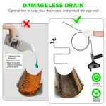 33-Foot Drain Snake for Clogs & Hair Removal