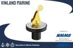 Vinland Marine Brass Drain Plug with Snap Handle