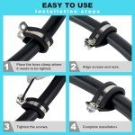 30PCS Stainless Steel Cable & Hose Clamps