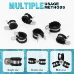 30PCS Stainless Steel Cable & Hose Clamps